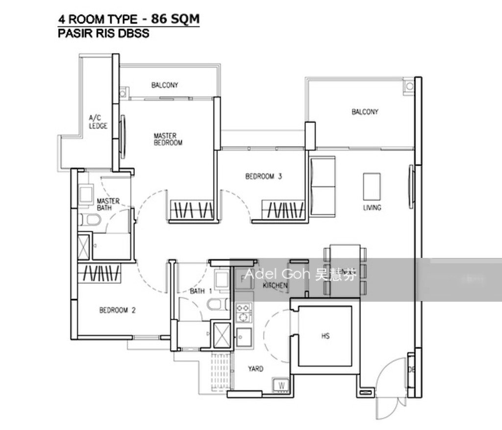 Blk 530D Pasir Ris One (Pasir Ris), HDB 4 Rooms #215796181
